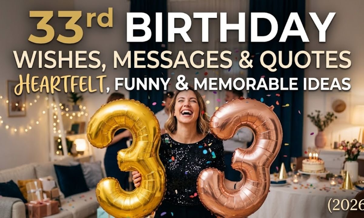 33 BIRTHDAY
