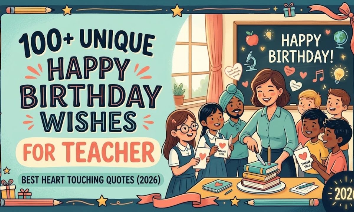 happy birthday teacher