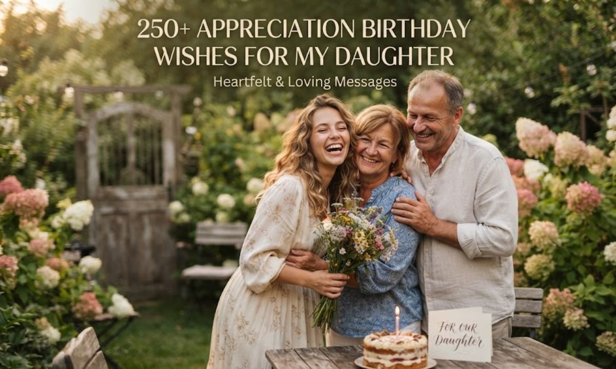 APPRECIATION BIRTHDAY OF DAUGHTER