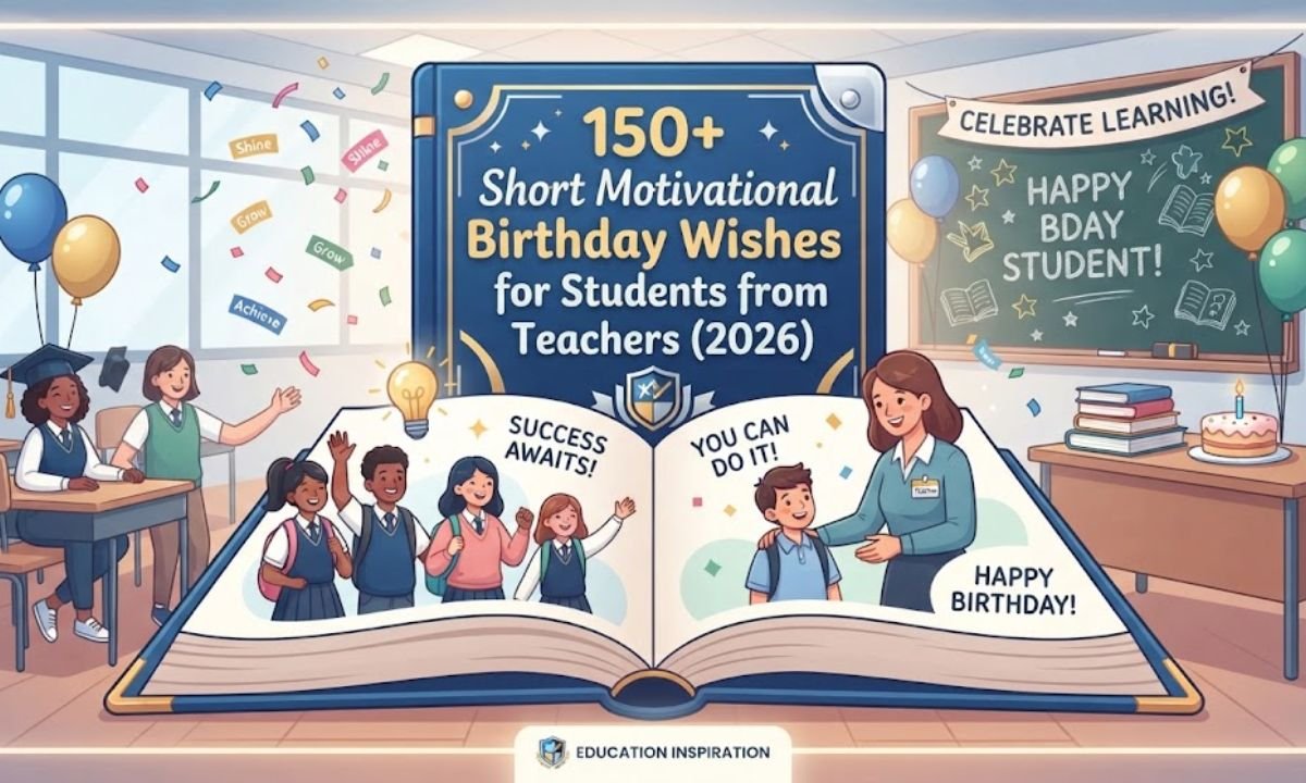 BIRTHDAY WISHES FOR STUDENTS