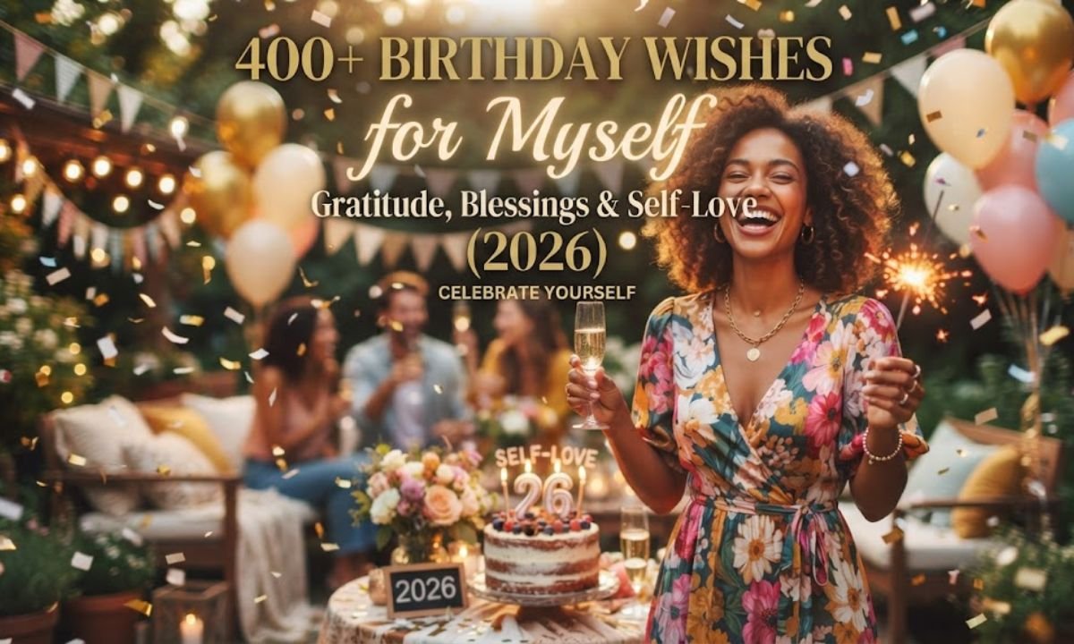 BIRTHDAY WISHES FOR MYSELF