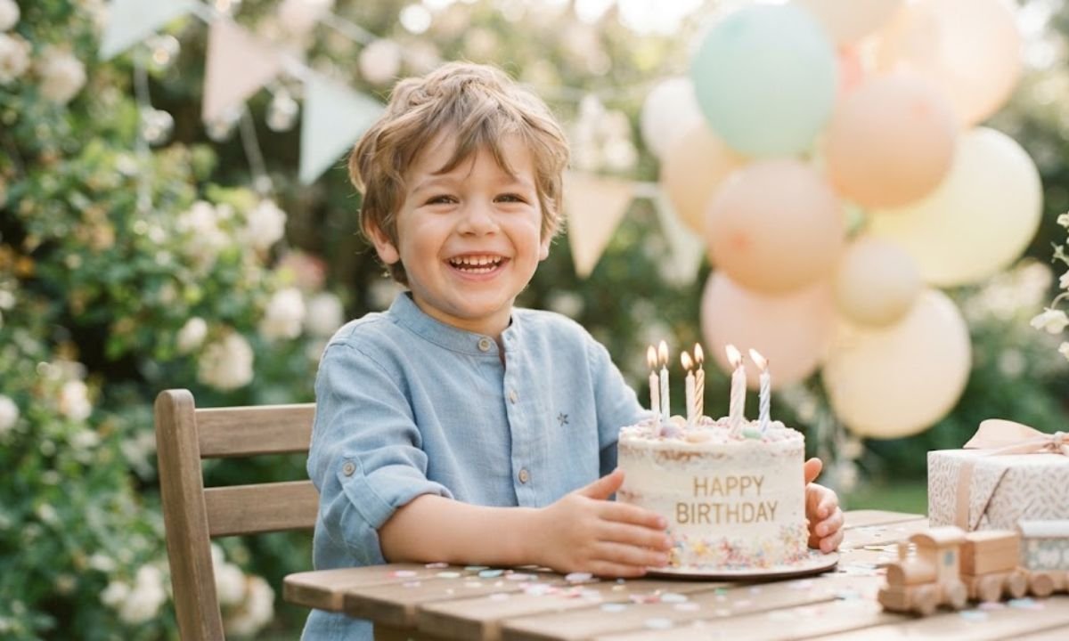 handsome birthday boy