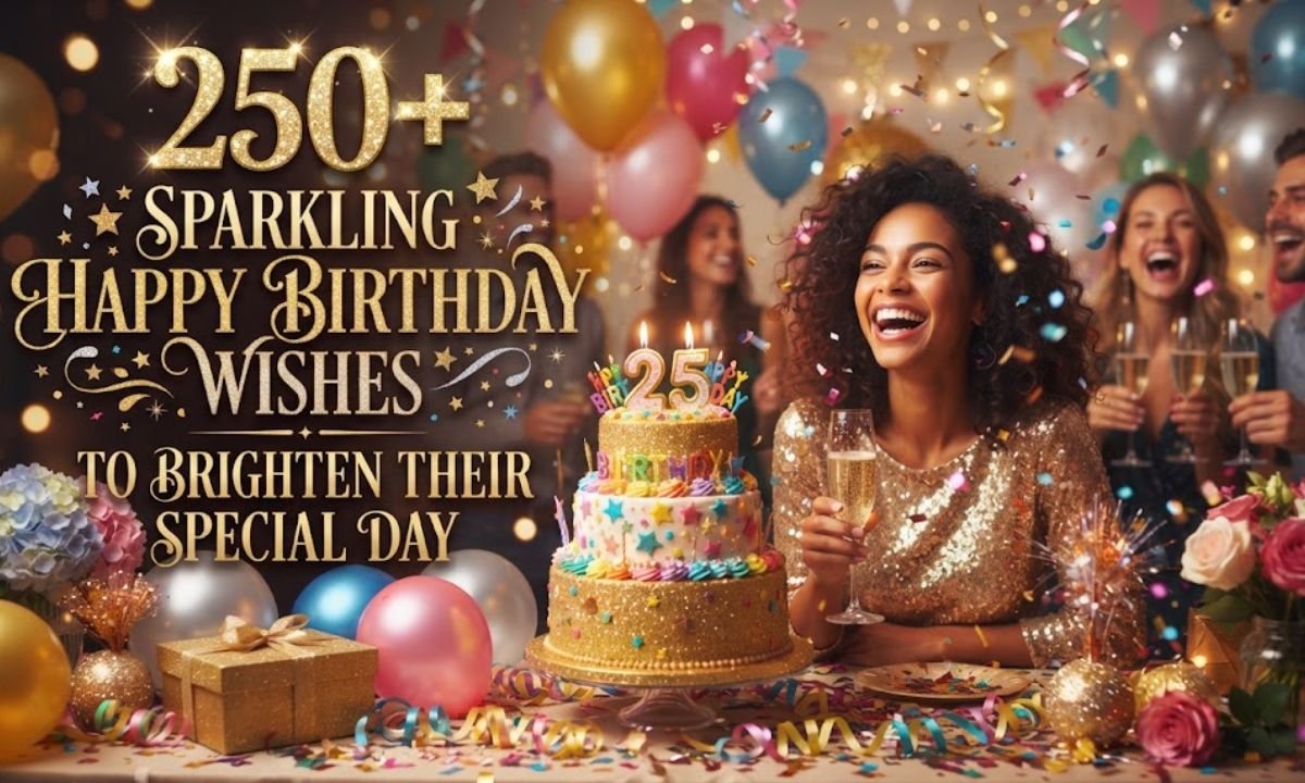 SPARKLING BIRTHDAY WISES