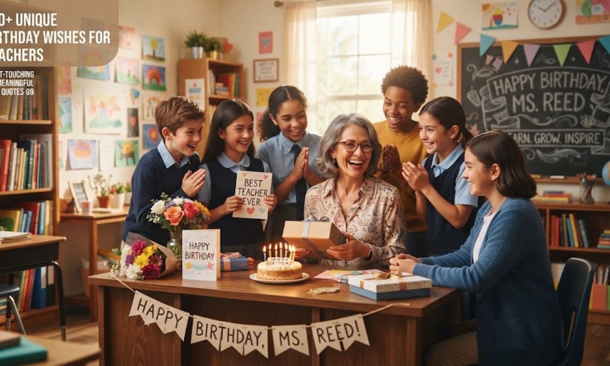 HAPPY BIRTHDAY TEACHER