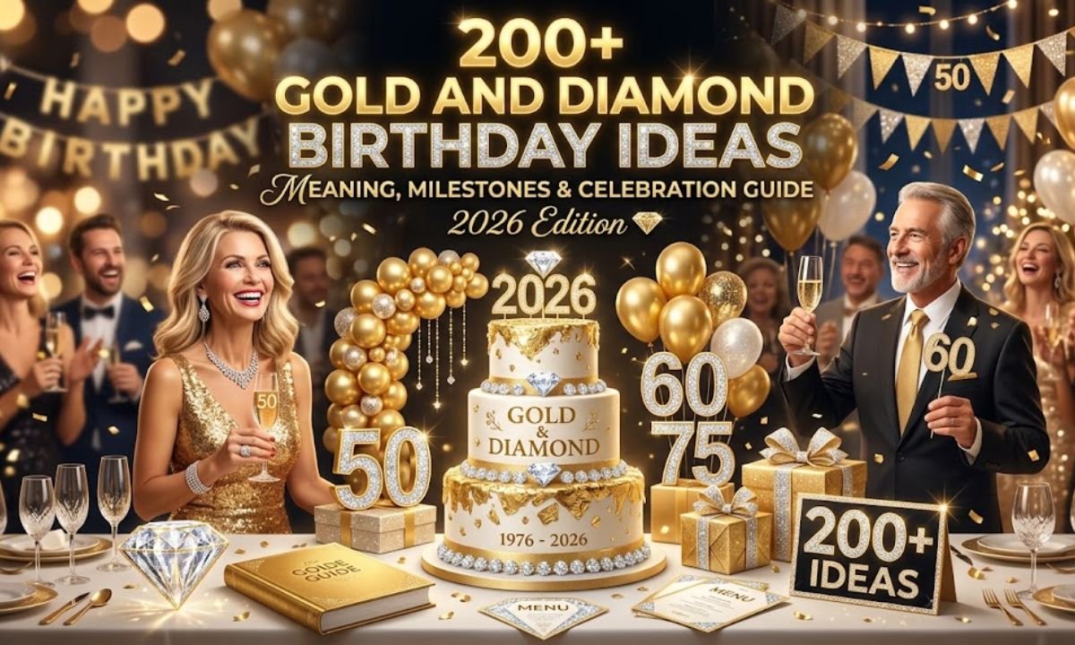 golden silver birthday
