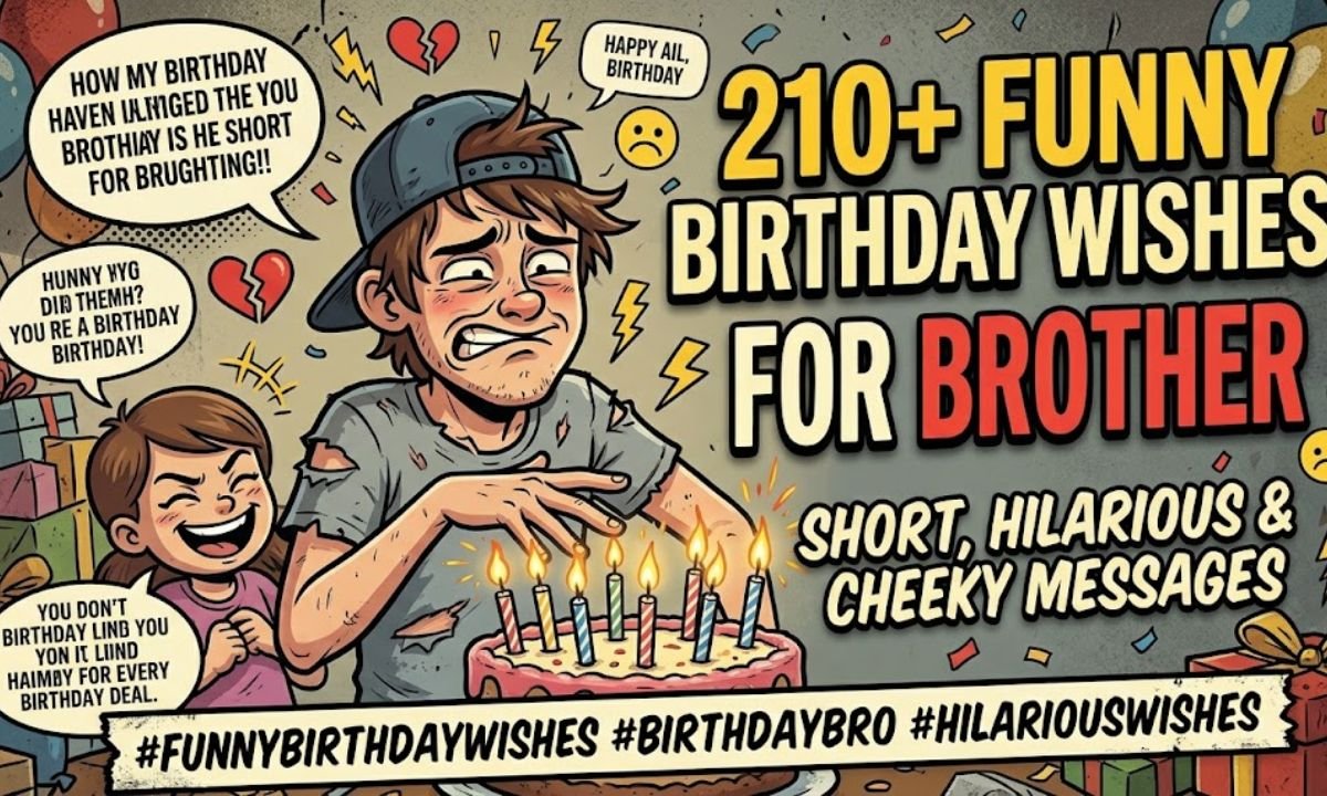 FUNNY BIRTHDAY FOR BROTHER
